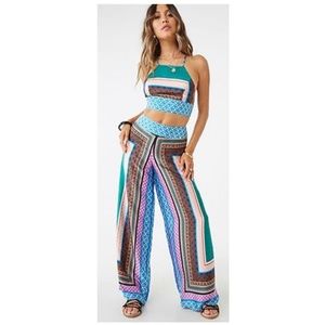 Palazzo pants and top